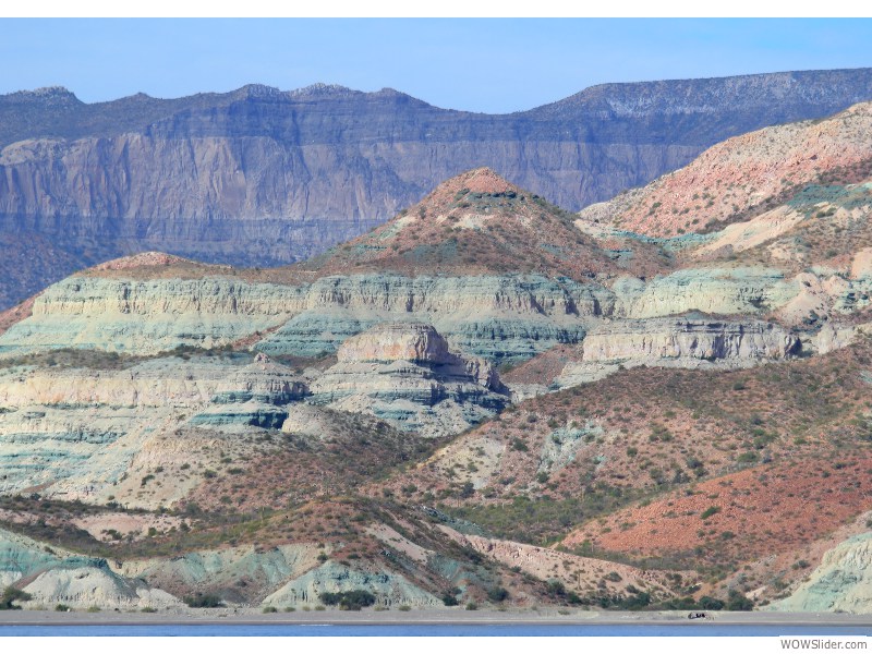 Painted cliffs